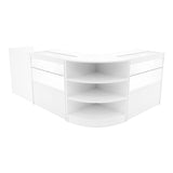 Eclipse LED Verkaufstheken-Set LM60 + C900 (2 Stück)+ TB60 – Weiß