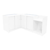 Europa LED Verkaufstheken-Set LM60 + B900 + C900 + TB60 – Weiß