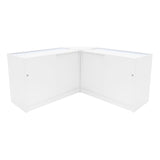 Iris LED Verkaufstheken-Set CM60 + B1200 (2 Stück) – Weiß