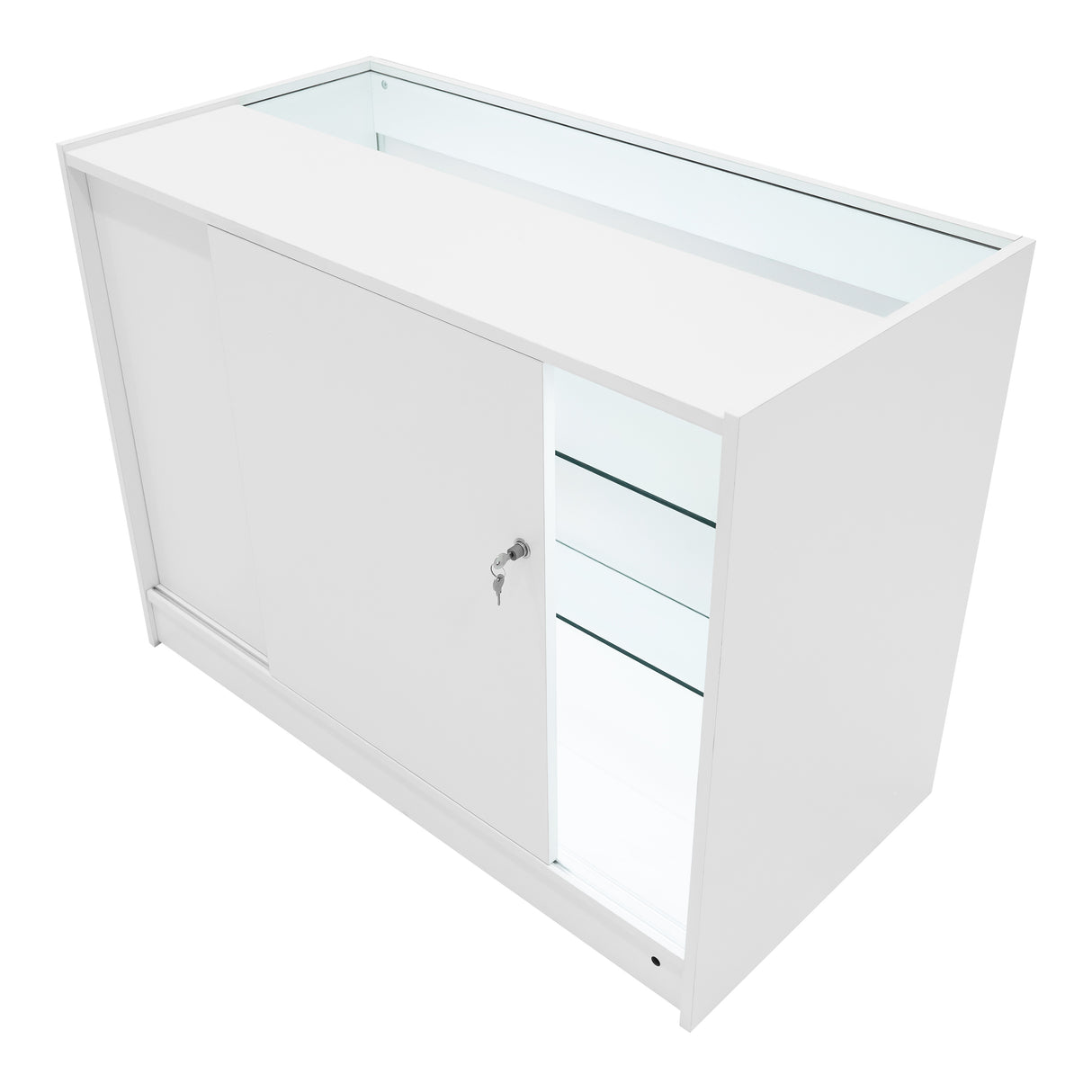 Helios LED Verkaufstheken-Set CM60 + K1200 (2 Stück) – Weiß