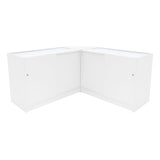 Helios LED Verkaufstheken-Set CM60 + K1200 (2 Stück) – Weiß