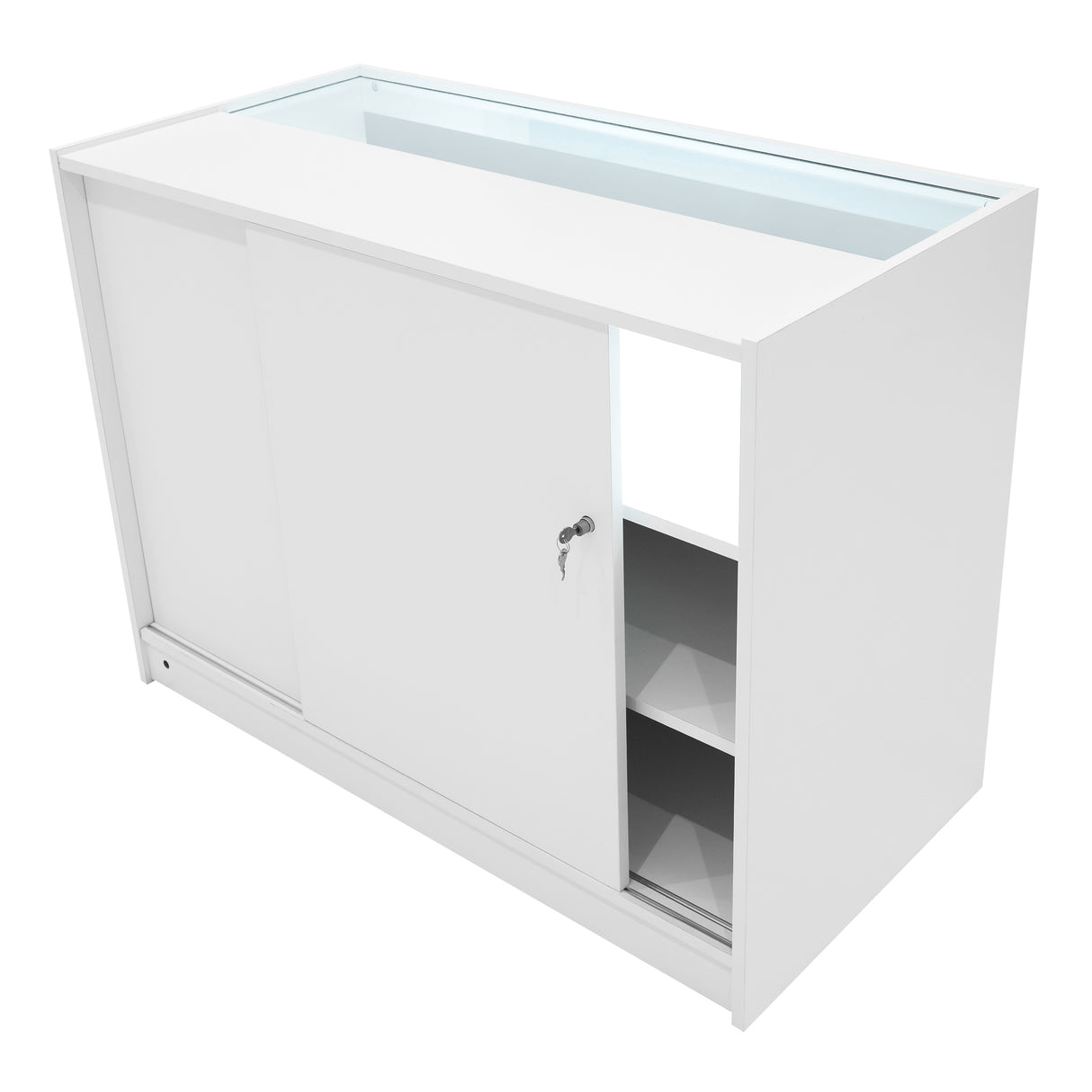 Triton LED Verkaufstheken-Set CM60 + K1200 + B1200 - Weiß