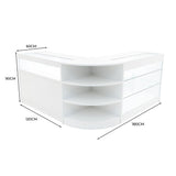 Demeter LED Verkaufstheken-Set LM60 + K1200 + B1200 - Weiß