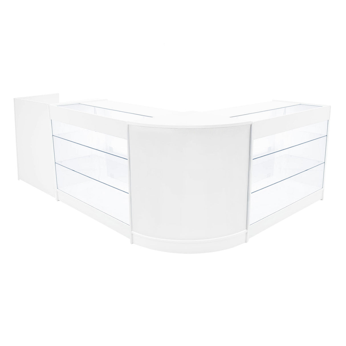 Aries LED Verkaufstheken-Set CM60 + K1200 (2 Stück)+ TB60 – Weiß