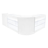 Aries LED Verkaufstheken-Set CM60 + K1200 (2 Stück)+ TB60 – Weiß