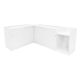 Aries LED Verkaufstheken-Set CM60 + K1200 (2 Stück)+ TB60 – Weiß