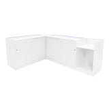 Hyperion LED Verkaufstheken-Set LM60 + B1200 + K1200 + TB60 – Weiß