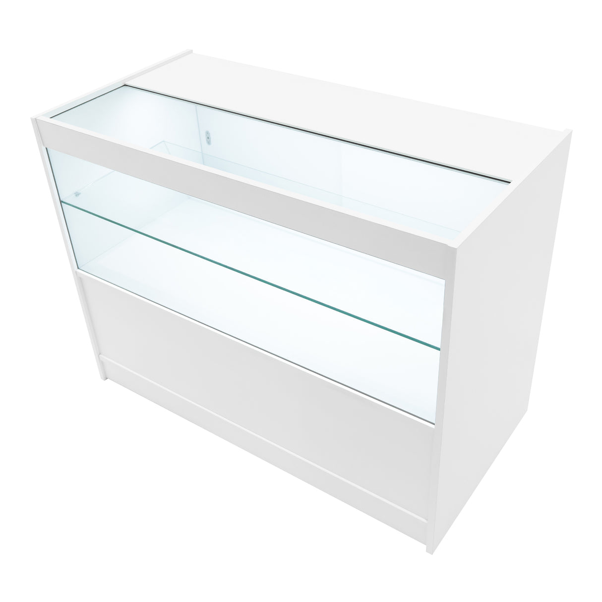Theia LED Verkaufstheken-Set LM60 + C1200 + K1200 + TB60 – Weiß