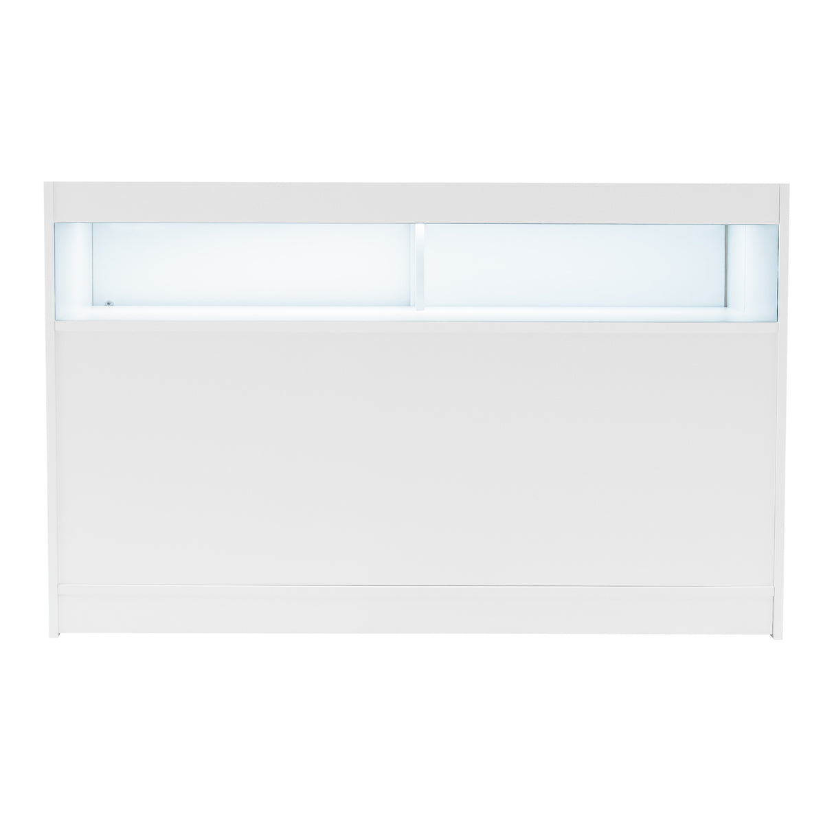 Iris LED Verkaufstheken-Set CM60 + B1500 (2 Stück) – Weiß