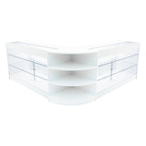 Apollo LED Verkaufstheken-Set LM60 + K1500 (2 Stück) – Weiß