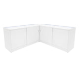 Apollo LED Verkaufstheken-Set LM60 + K1500 (2 Stück) – Weiß