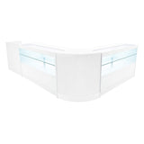 Phoenix LED Verkaufstheken-Set CM60 + C1500 (2 Stück)+ TB60 – Weiß