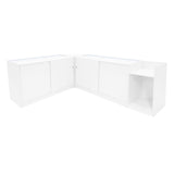 Phoenix LED Verkaufstheken-Set CM60 + C1500 (2 Stück)+ TB60 – Weiß