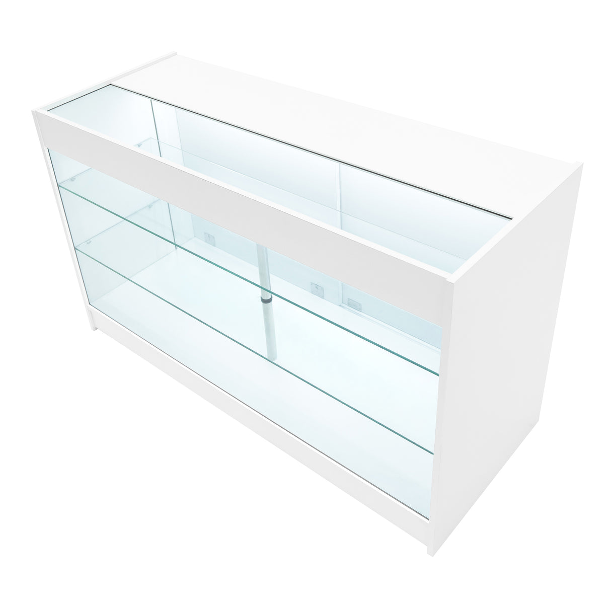 Vega LED Verkaufstheke- Set CM60 + C1500 + K1500 + TB60 – Weiß