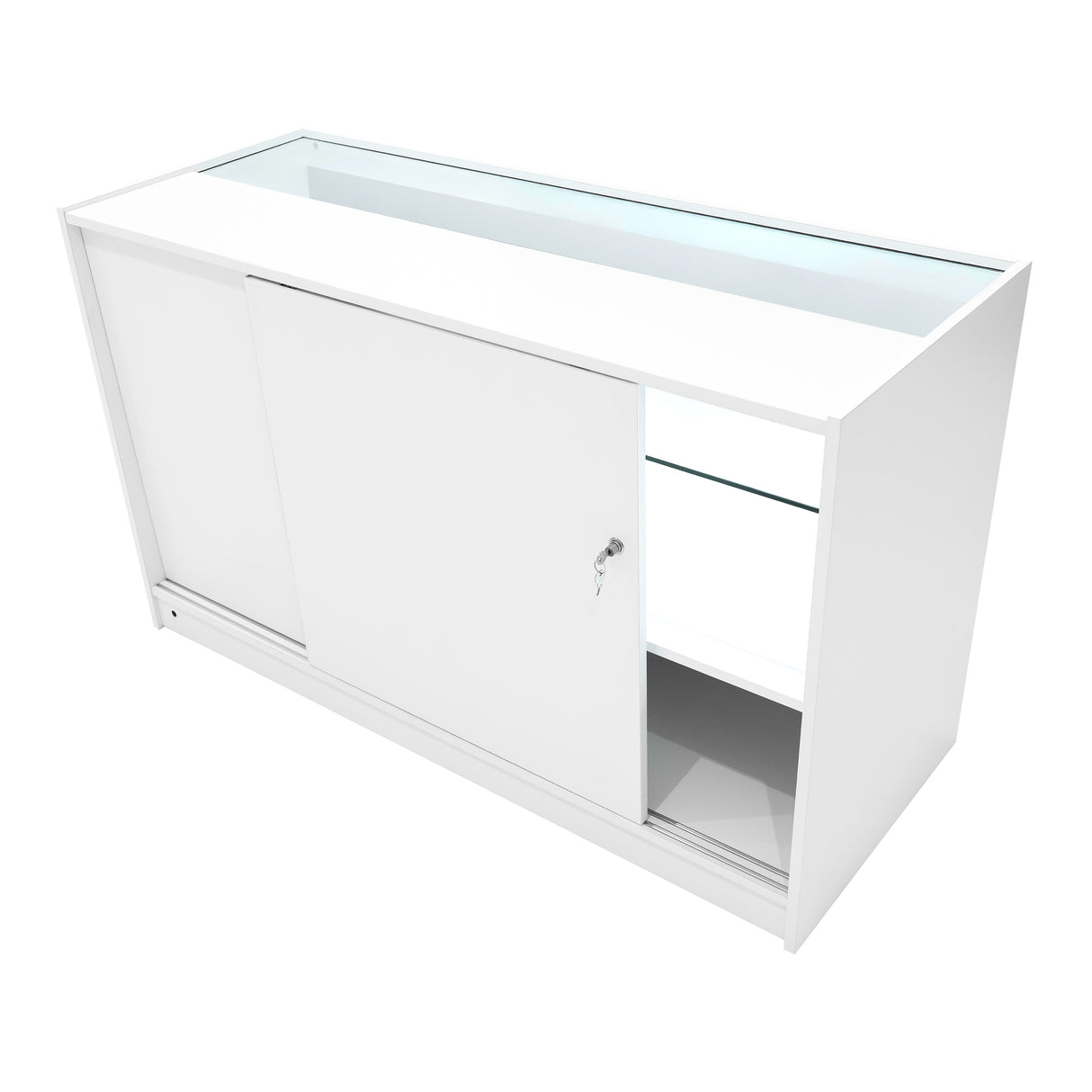 Eclipse LED Verkaufstheken-Set LM60 + C1500 (2 Stück)+ TB60 – Weiß