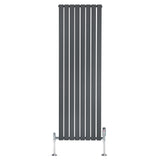Flachheizkörper & Ventile – 1800mm x 560mm – Anthrazitgrau