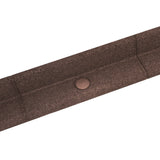 Flexible Rasenkante 10 x 1,2 m mit Gummihammer - Braun