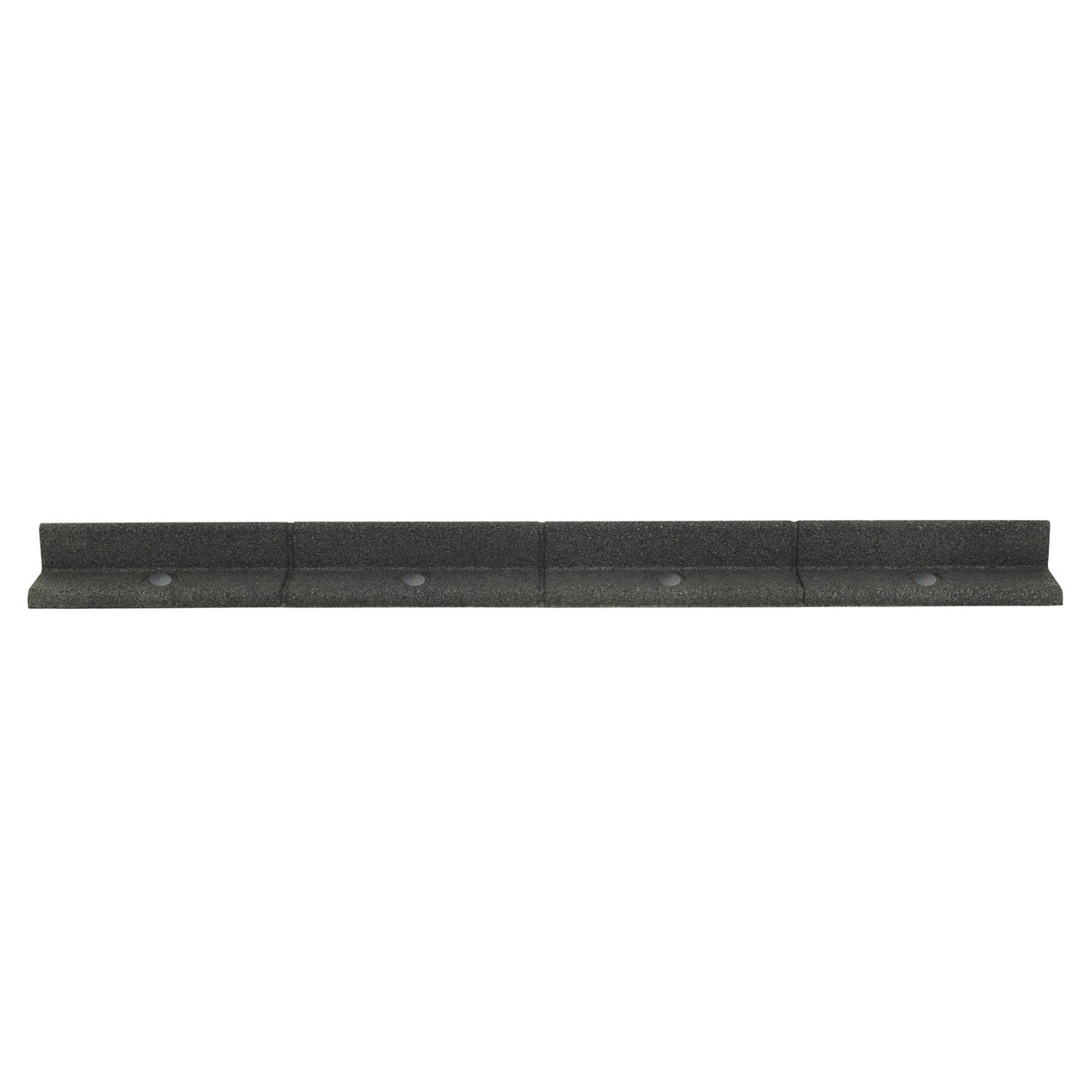 Flexible Rasenkante 60m x 1,2 m mit Gummihammer - Grau
