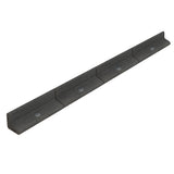 Flexible Rasenkante 60m x 1,2 m mit Gummihammer - Grau