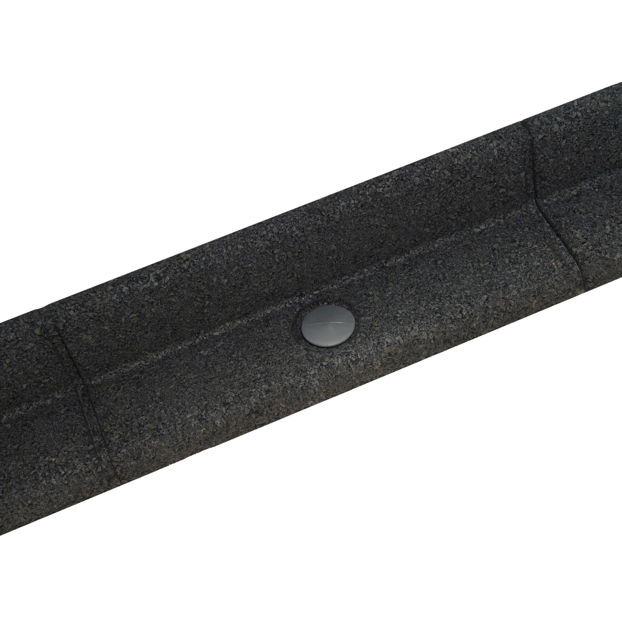 Flexible Rasenkante 60m x 1,2 m mit Gummihammer - Grau