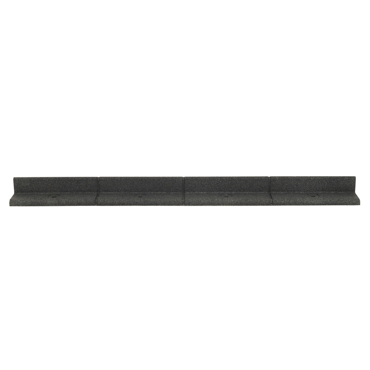 Flexible Rasenkante 14 x 1,2 m mit Gummihammer - Grau