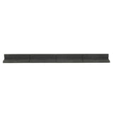 Flexible Rasenkante 14 x 1,2 m mit Gummihammer - Grau
