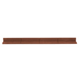 Flexible Rasenkante 26 x 1,2 m mit Gummihammer - Terrakotta
