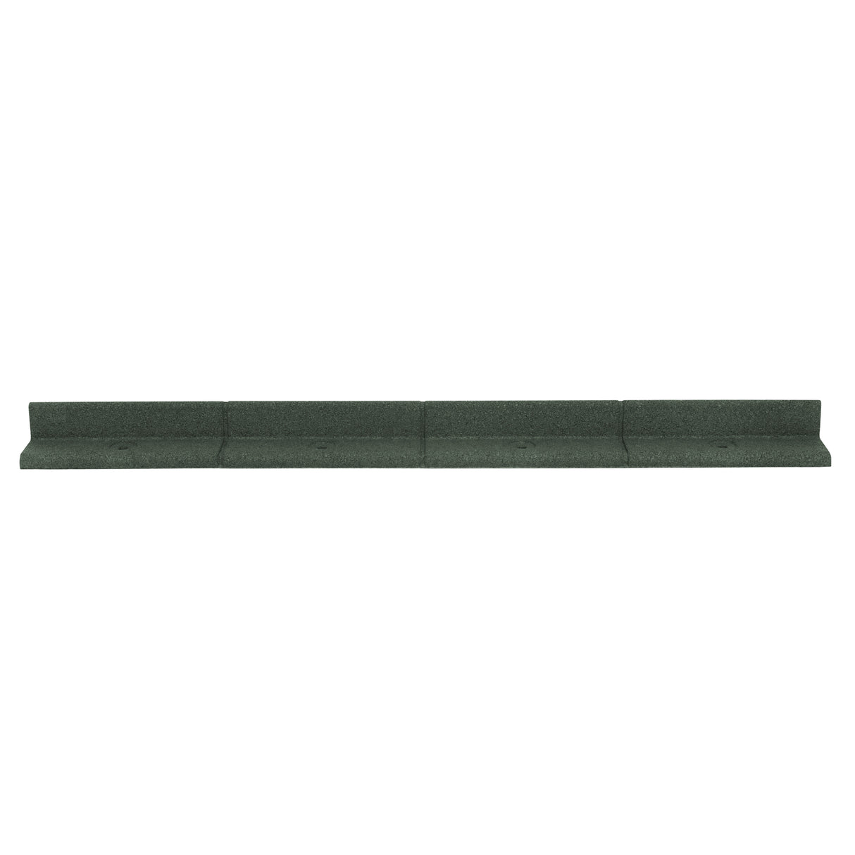 Flexible Rasenkante 24 x 1,2 m mit Gummihammer - Grün
