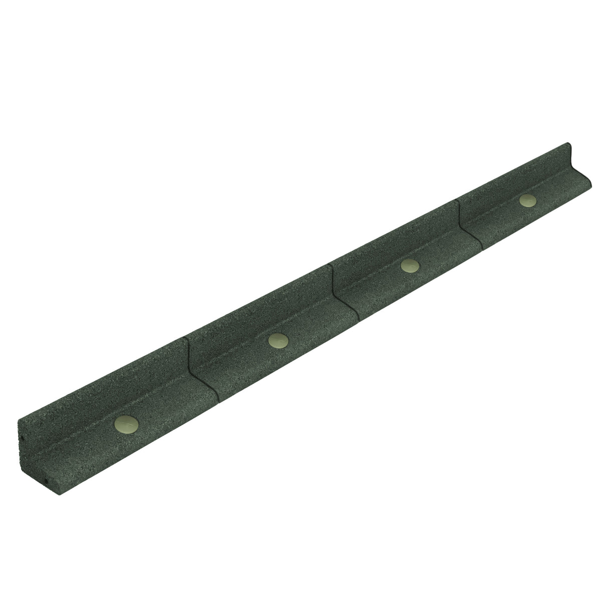 Flexible Rasenkante 24m mit Gummihammer - Grün
