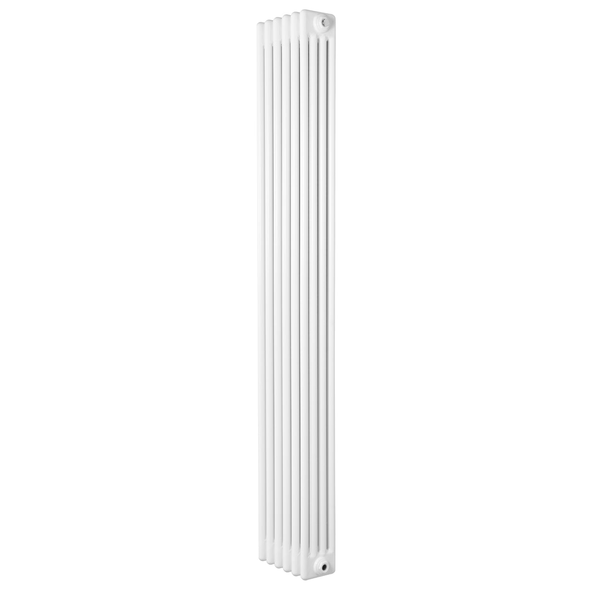 Röhrenheizkörper mit 4 Säulen, 1800mm hoch und 290mm breit, in elegantem Weiß, mit glatter Oberfläche und schlankem, modernem Design