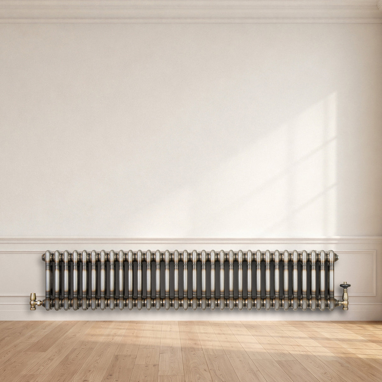 Klassischer 2-Säulen-Heizkörper – 300 x 1460 mm