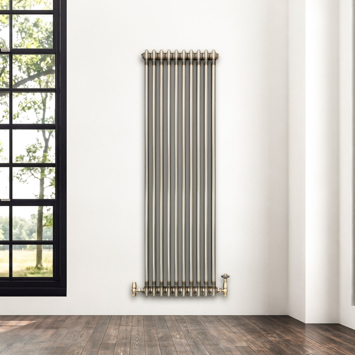 Klassischer 2-Säulen-Heizkörper – 1500 x 470 mm