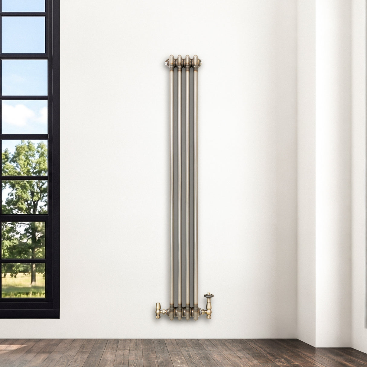 Klassischer 3-Säulen-Heizkörper – 1500 x 200 mm