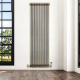 Klassischer 3-Säulen-Heizkörper – 1800 x 560 mm - Rohmetall