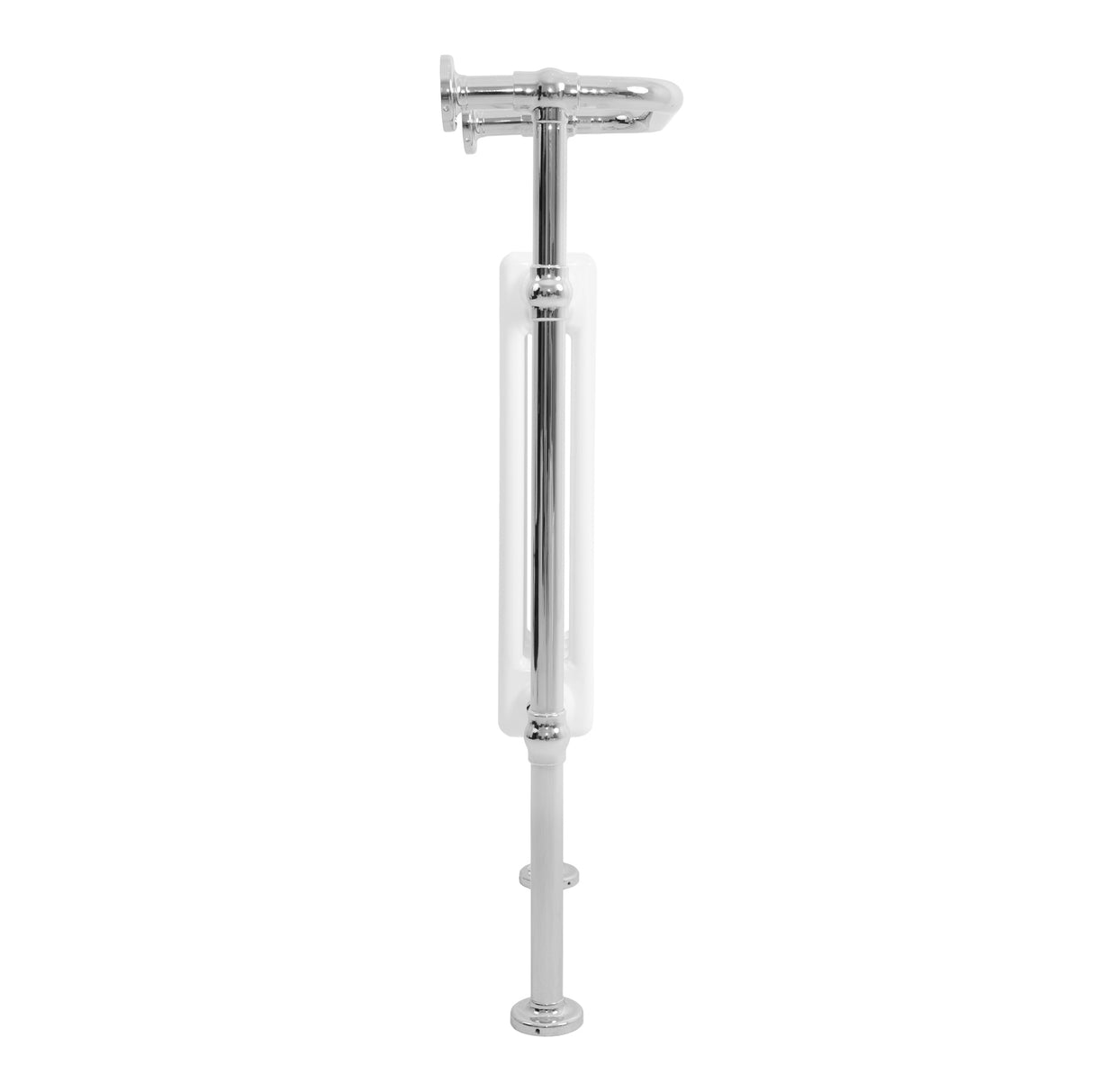 Klassicher Beheizter Handtuchheizkörper – 950 mm x 480 mm – Weiß