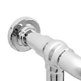 Klassicher Beheizter Handtuchheizkörper – 950 mm x 570 mm – Weiß
