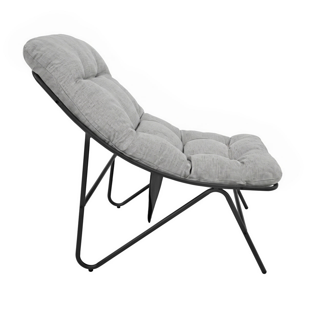 3-Teiliges Bistro-Set – Grau