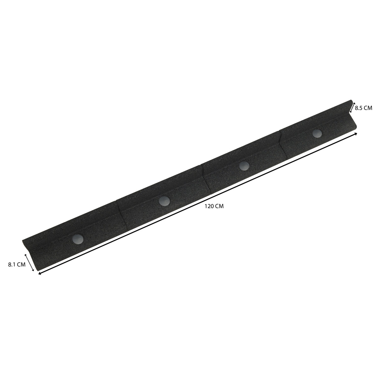 Rasenkante 4,8m - Schwarz