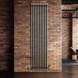 Klassischer 3-Säulen-Heizkörper mit TRV – 1800 x 470 mm - Rohmetall