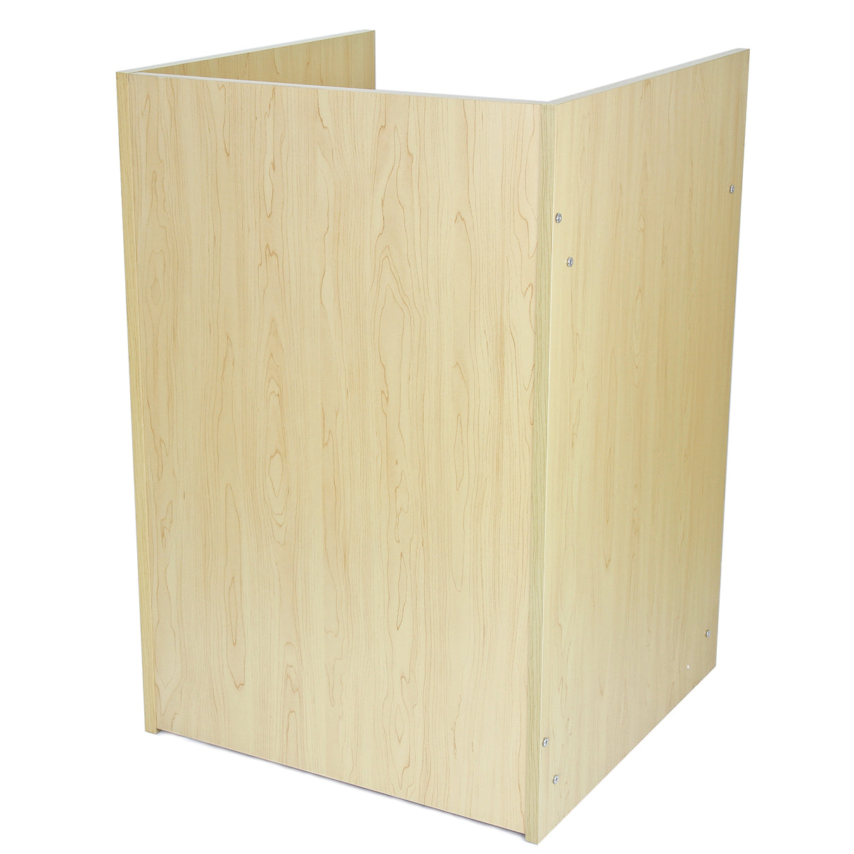 Kassenblock TB60 aus hellem Ahornholz mit glatter Oberfläche, rechteckiger Form und stabilen, abgerundeten Kanten für eine moderne Verkaufsumgebung