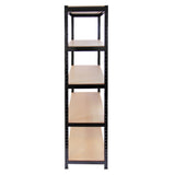 3 x Monster Racking T-Rax 90cm Lagerregal Schwarz