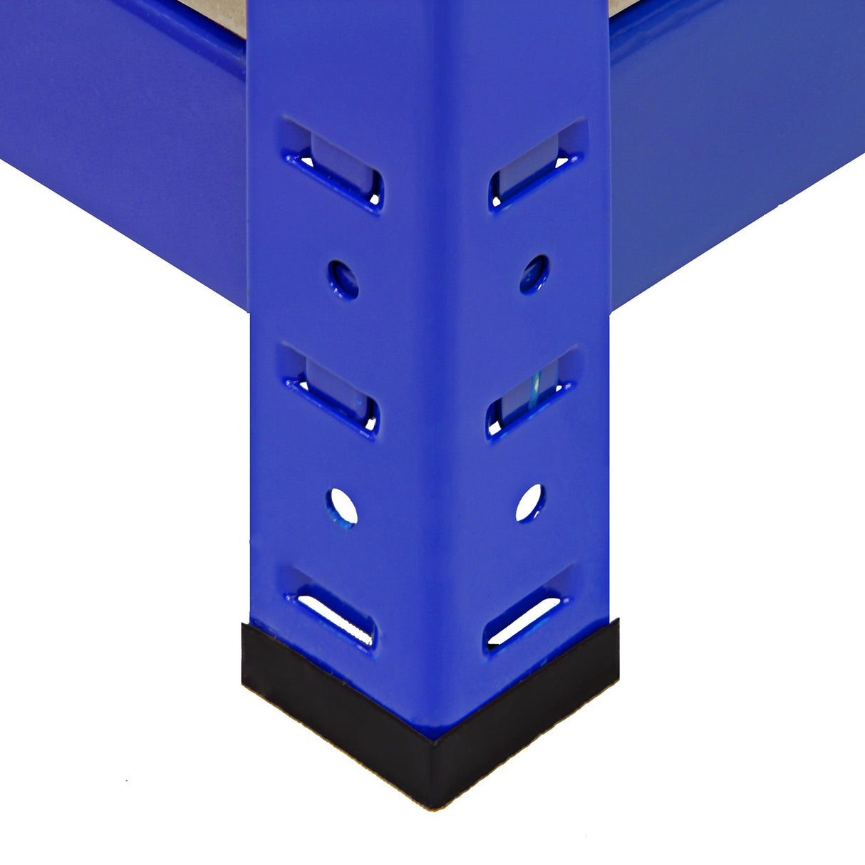 5x Monster Racking T-Rax 90cm Lagerregal Blau mit Gratis Gummihammer