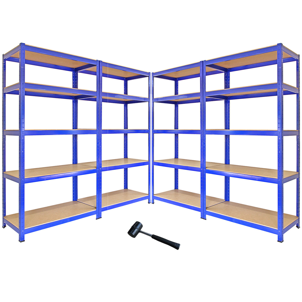 Monster Racking Sparangebot 4 x T-Rax Lagerregal 90cm breit