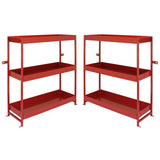 Monster Racking 2 x Fahrzeugeinrichtung in Rot