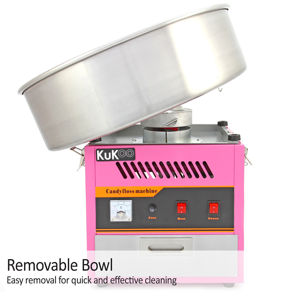 KuKoo Kommerzielle Zuckerwattemaschine