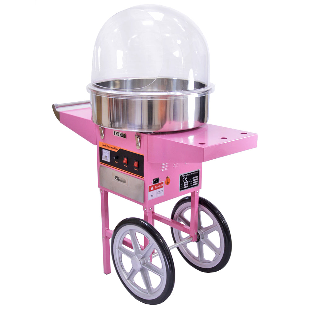 KuKoo Zuckerwattemaschine mit Wagen