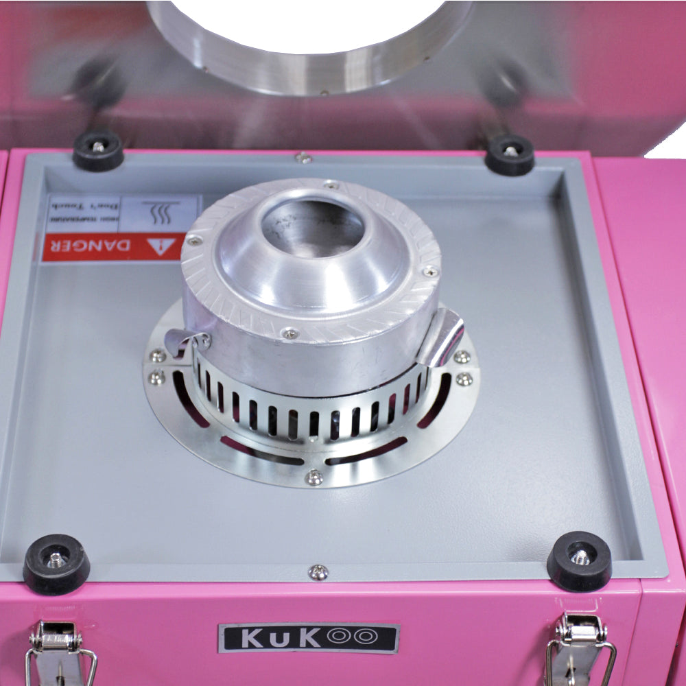KuKoo Zuckerwattemaschine mit Wagen