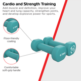 2 Neopren-Hanteln mit je 0,75 kg