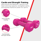 Neopren-Hanteln 2 x 3 kg