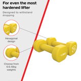 2 Neopren-Hanteln à 1,5 kg